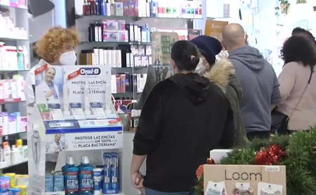 Las farmacias canarias vendieron 115.021 test de antígenos la semana antes de Navidad